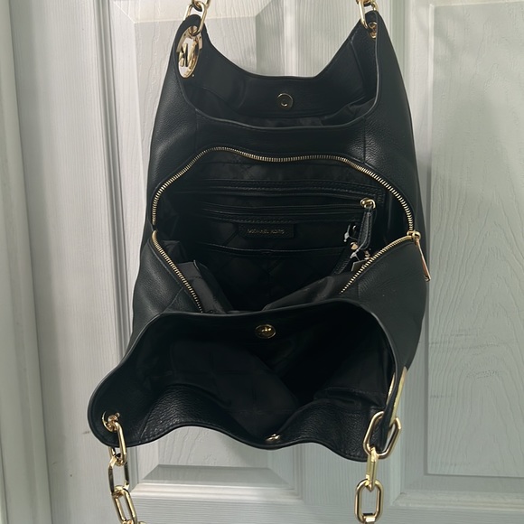 MICHAEL Michael Kors Bags Michael Kors Lillie Large Pebbled Leather